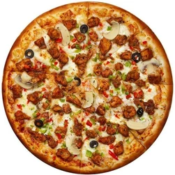 Chicken Supreme pizza from the SLYCE gourmet menu